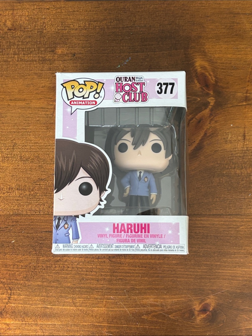 Haruhi Fujioka Funko Pop Figure #377 Ouran High School Host Club